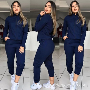 Custom Logo Women Sportswear WorkOut sweat suit sets